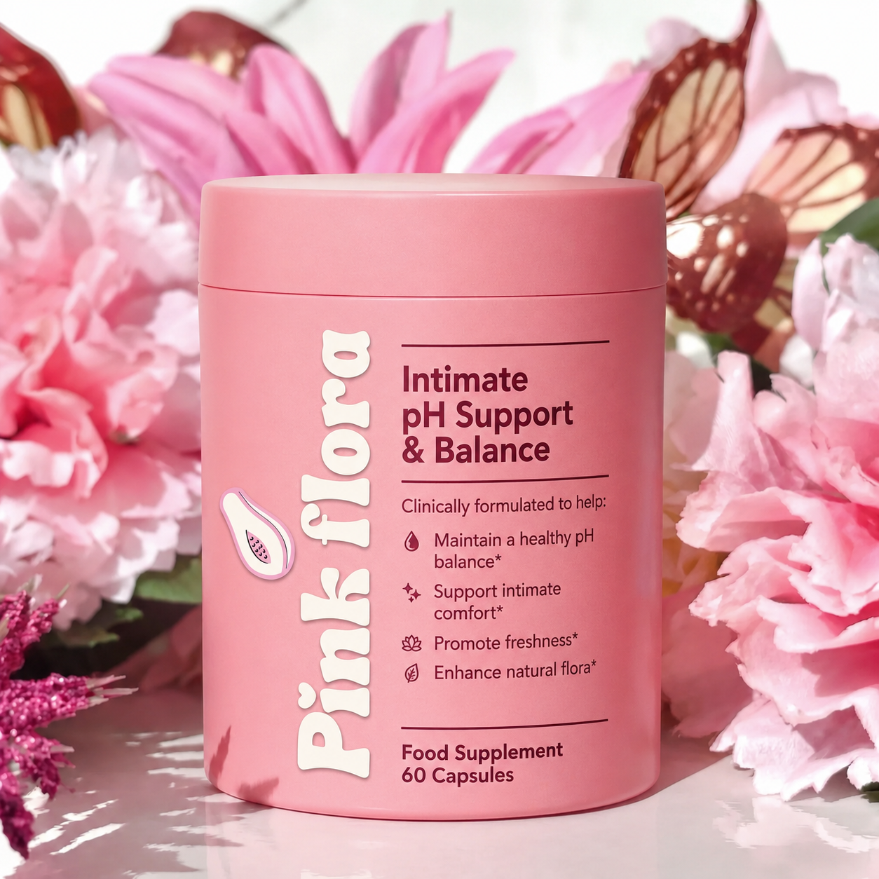 Pink Flora vaginal probiotic